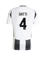 Juventus Federico Gatti #4 Hjemmedrakt 2024-25 Korte ermer